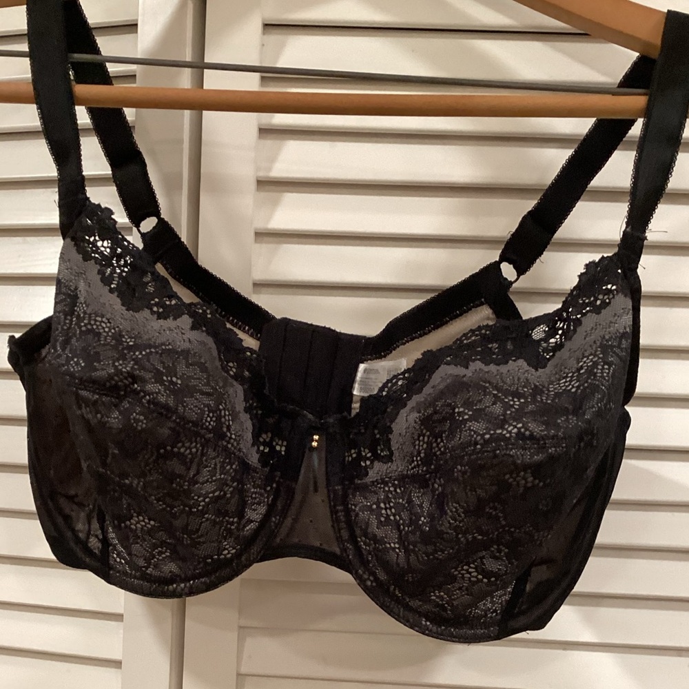 Wacoal Basic Bnefits Full Figure Underwire Black … - image 2